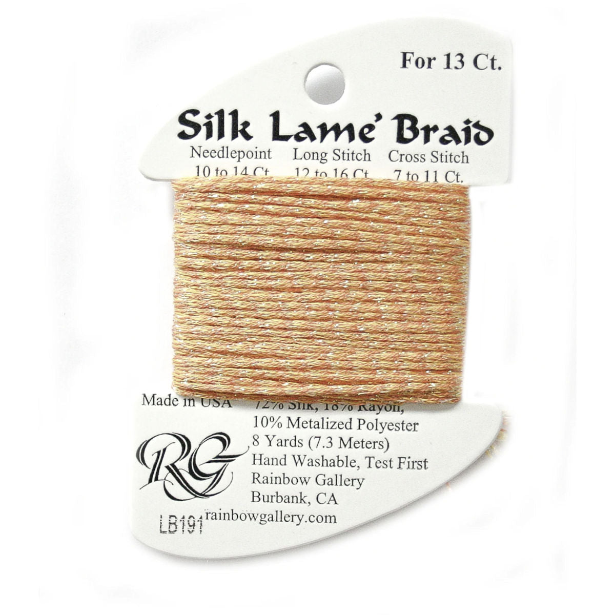 Silk Lame 13 - LB191 Goldenrod