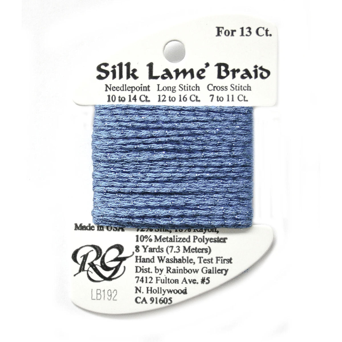 Silk Lame 13 - LB192 Bluebird