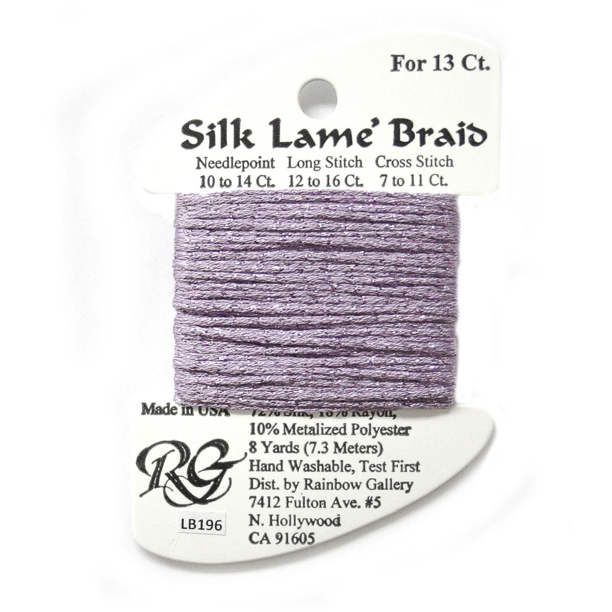 Silk Lame 13 -LB196 Orchid Mist