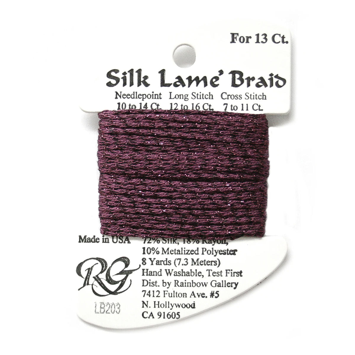 Silk Lame 13 - LB203 Magenta