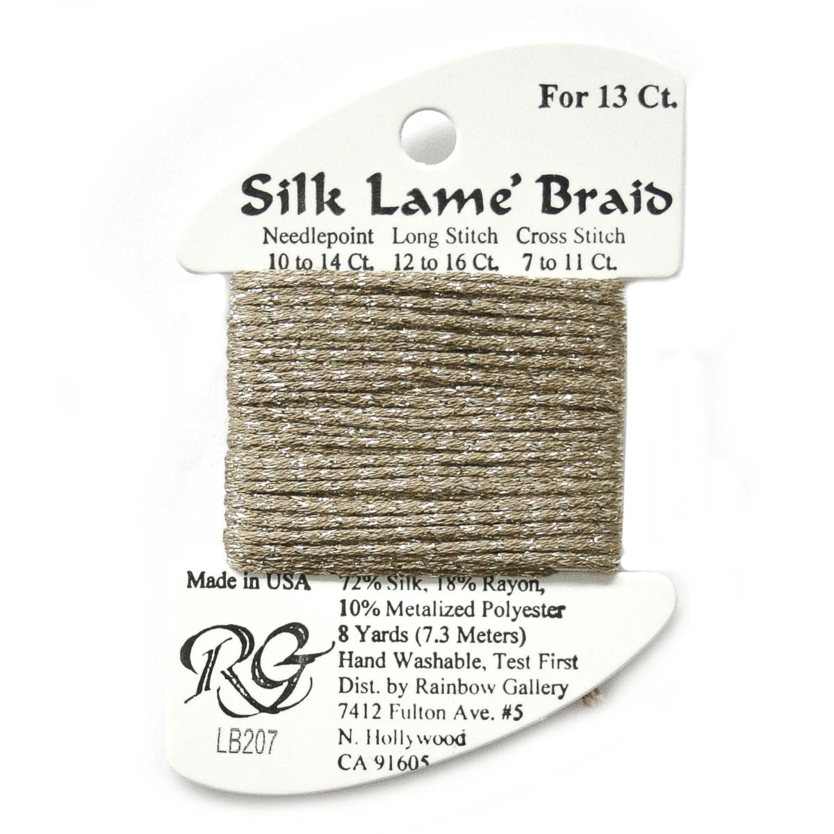 Silk Lame 13 - LB207 Prairie Dust