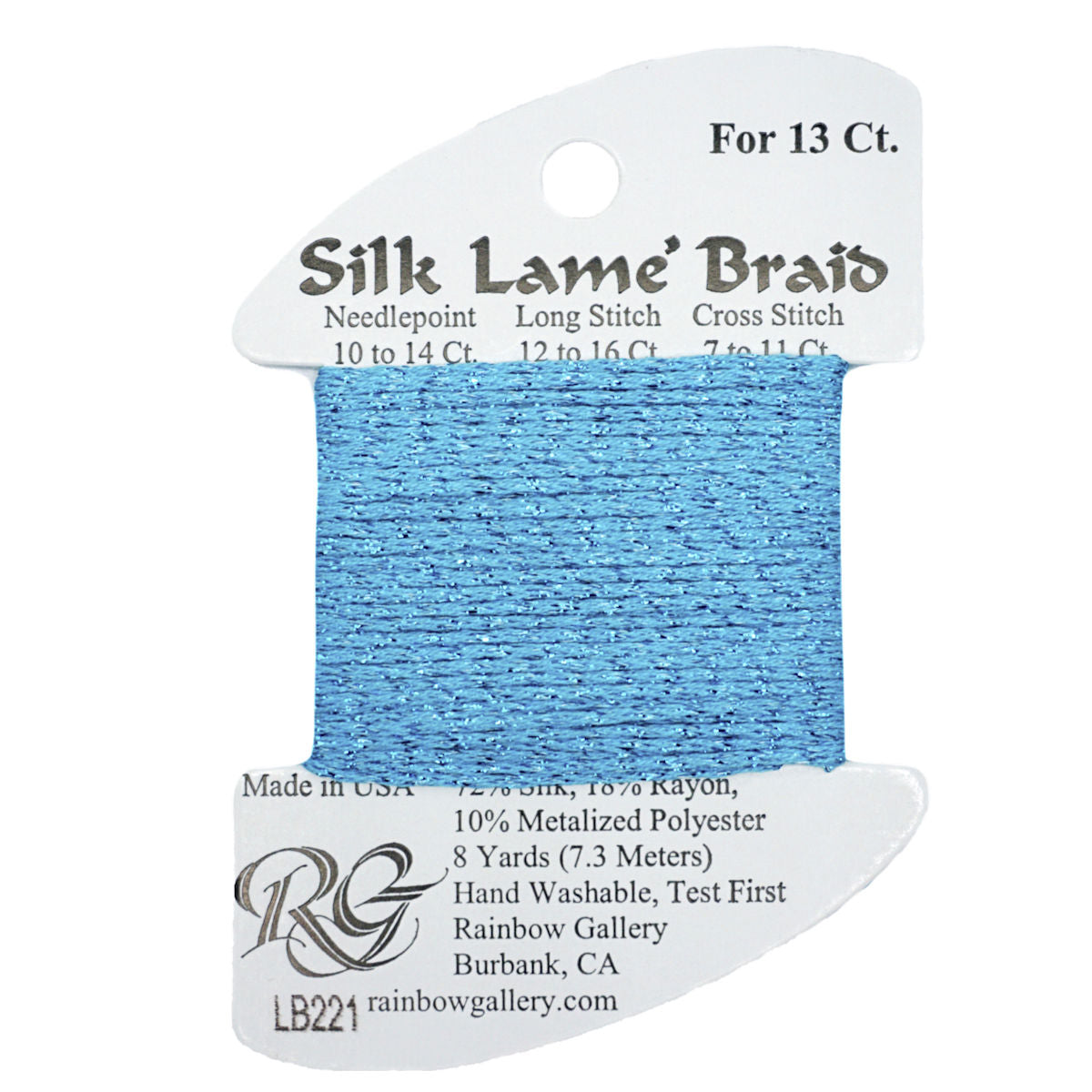 Silk Lame 13 - LB221 Capri Breeze