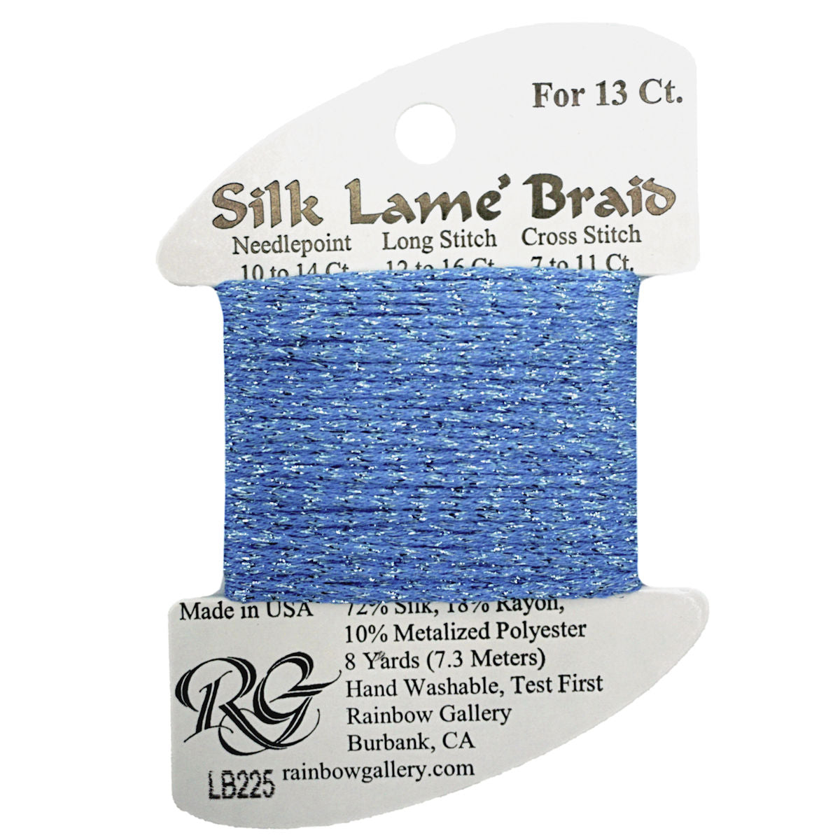 Silk Lame 13 -LB225 Forever Blue