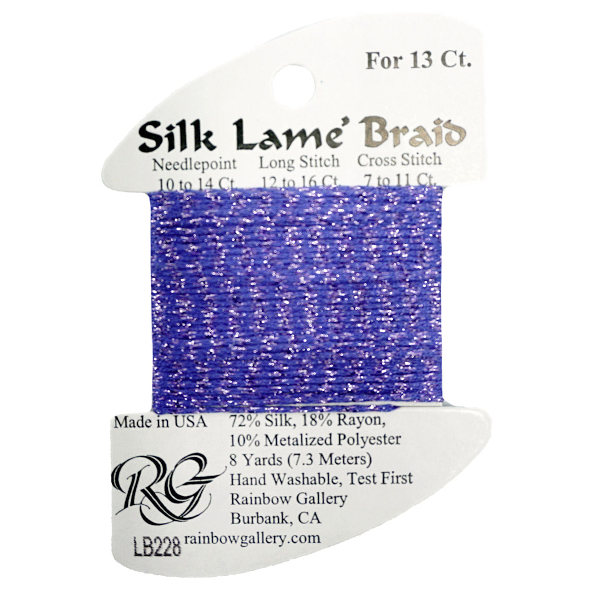 Silk Lame 13 - LB228 Passionflower
