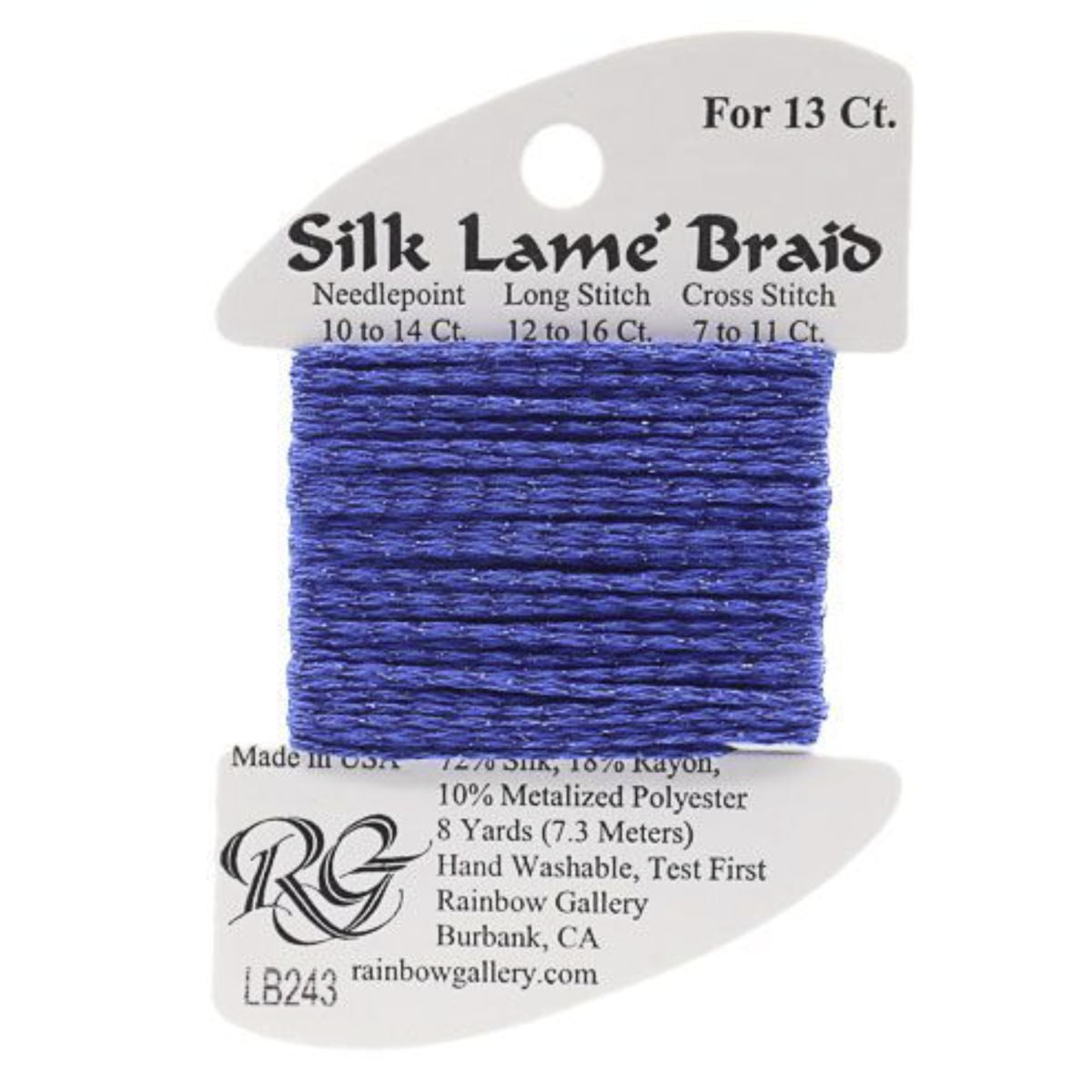 Silk Lame 13 - LB243 Suddenly Sapphire