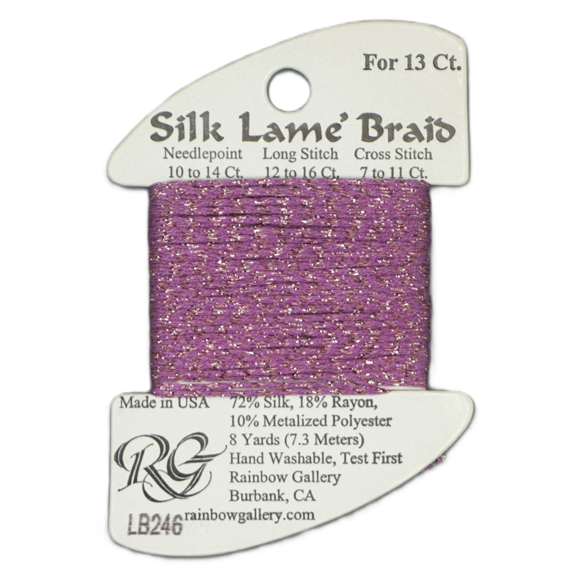 Silk Lame 13 - LB246 Vintage Wine