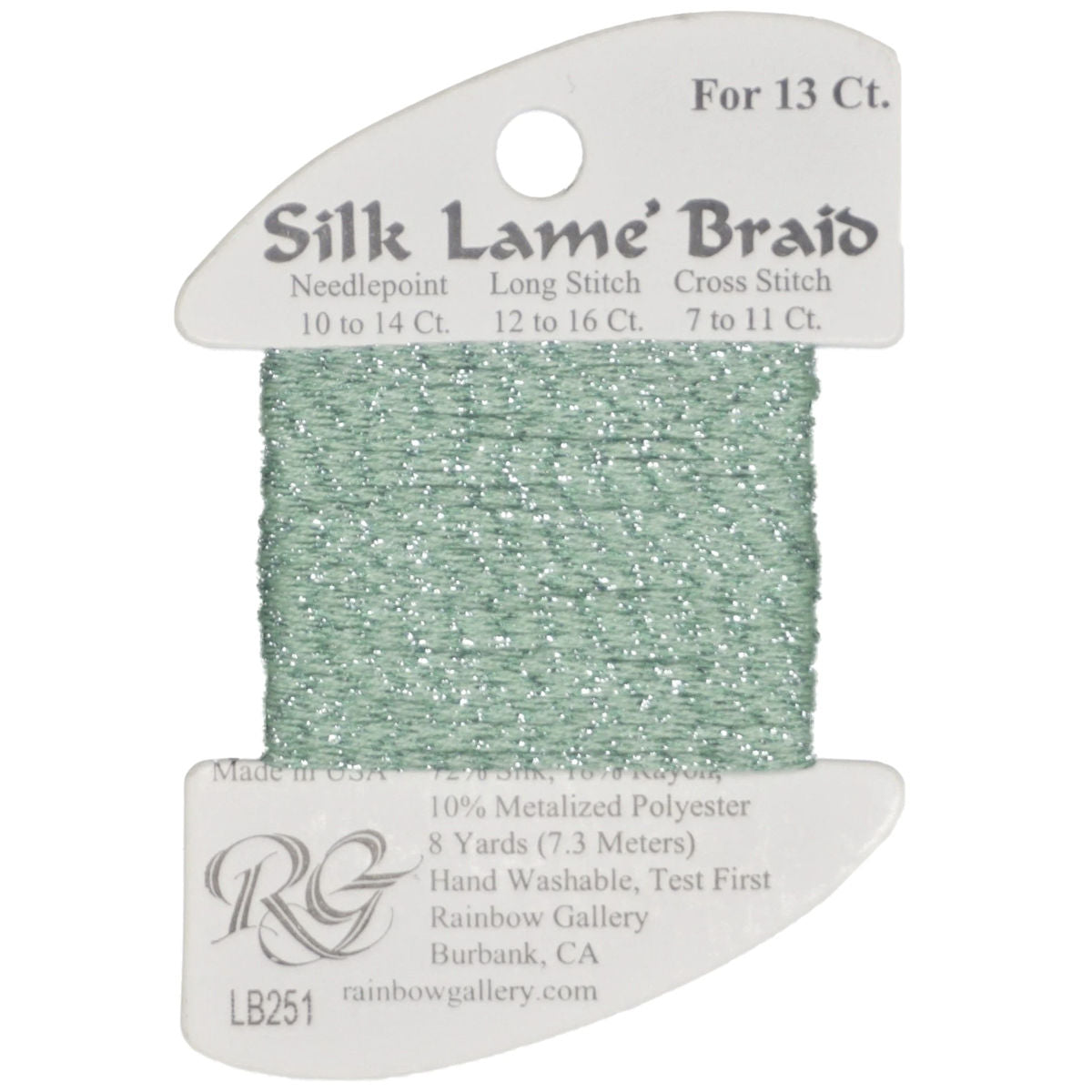 Silk Lame 13 - LB251 Peppermint Patty