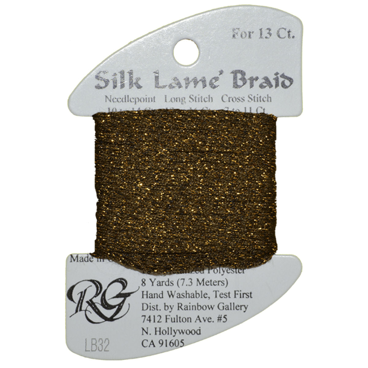 Silk Lame 13 - LB32 Coffee