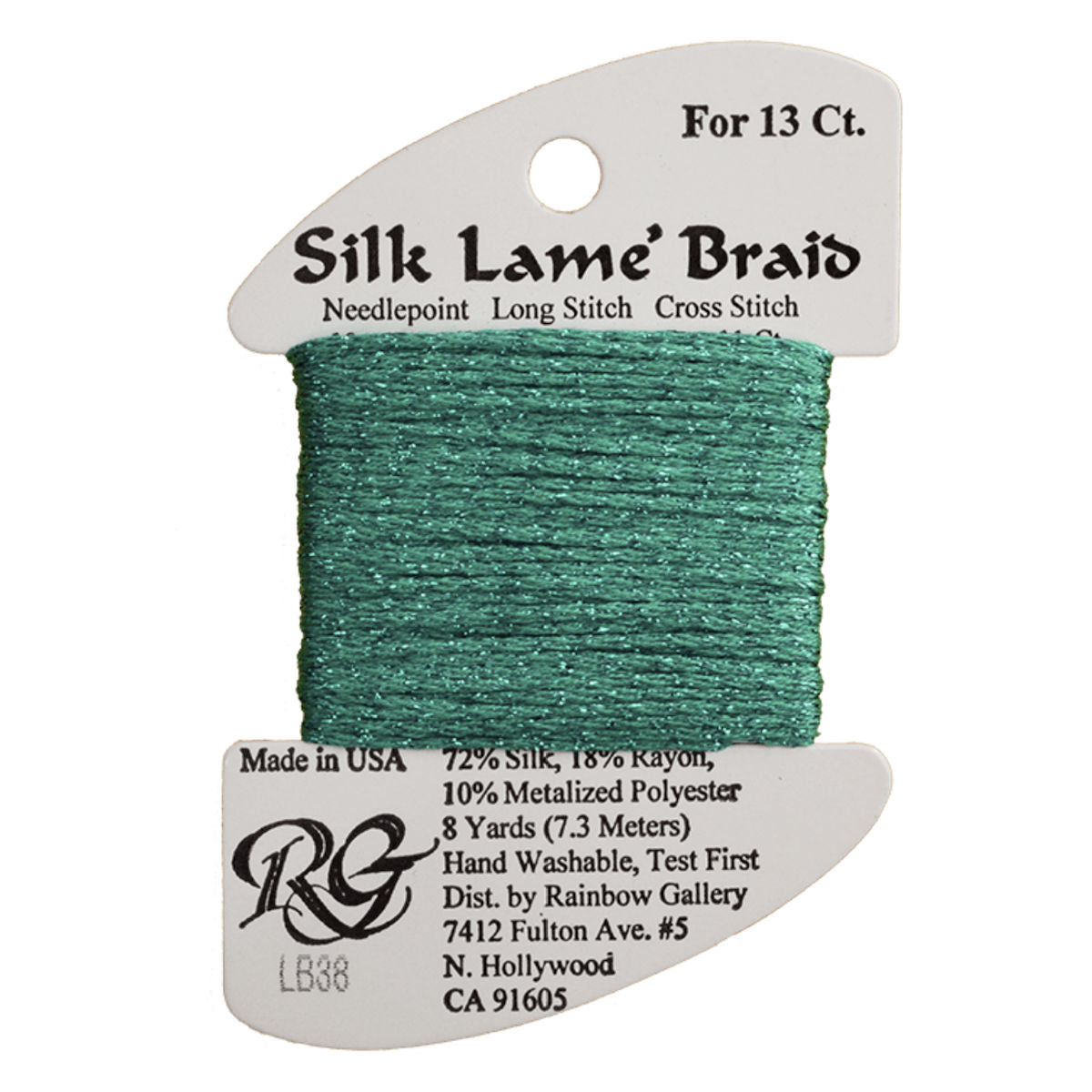 Silk Lame 13 - LB38 Caribbean