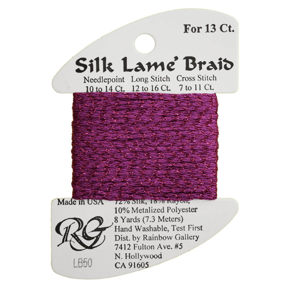 Silk Lame 13 - LB50 Fuchsia