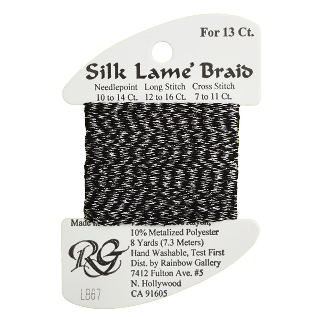 Silk Lame 13 - LB67 Antique Silver