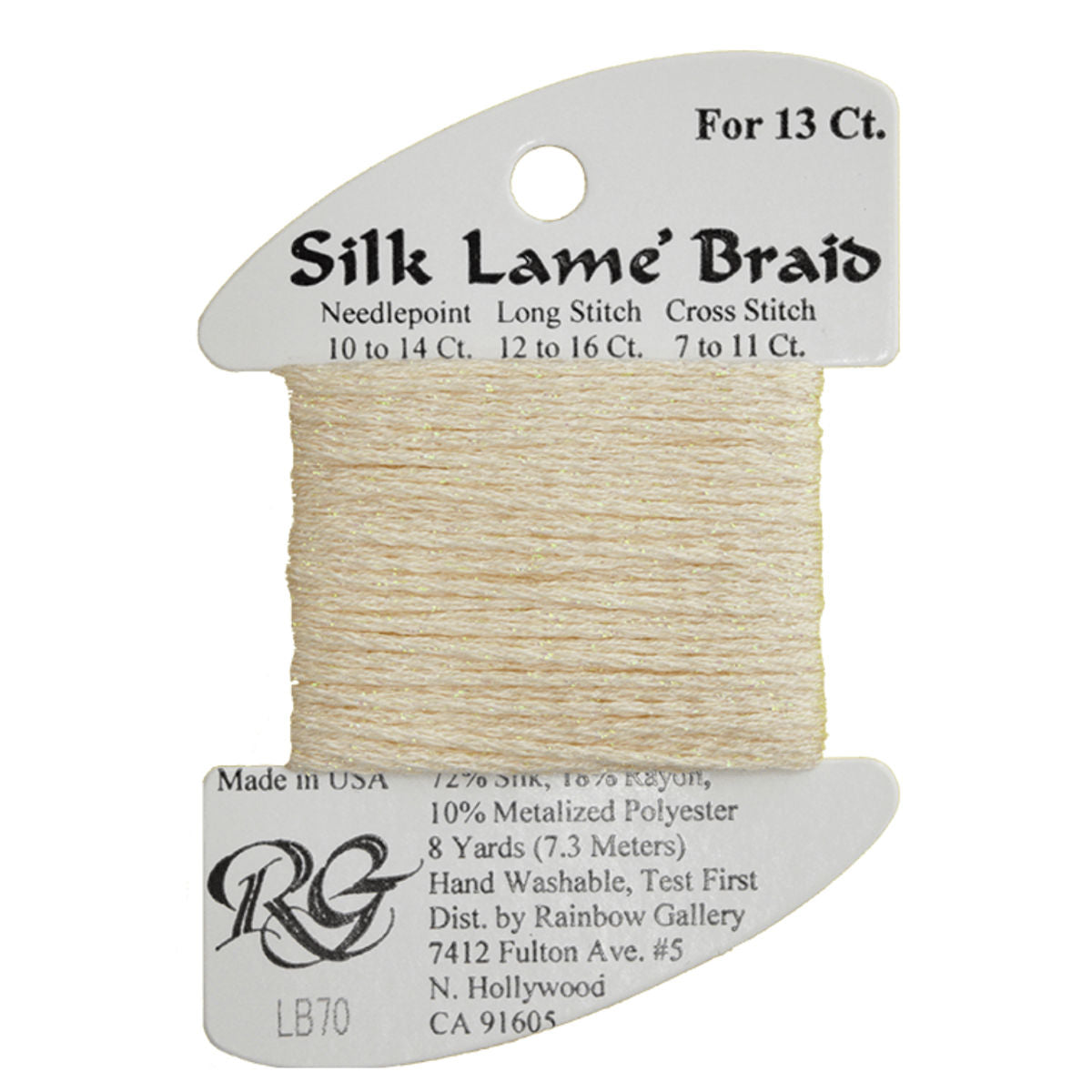 Silk Lame 13 - LB70 Lite Peach