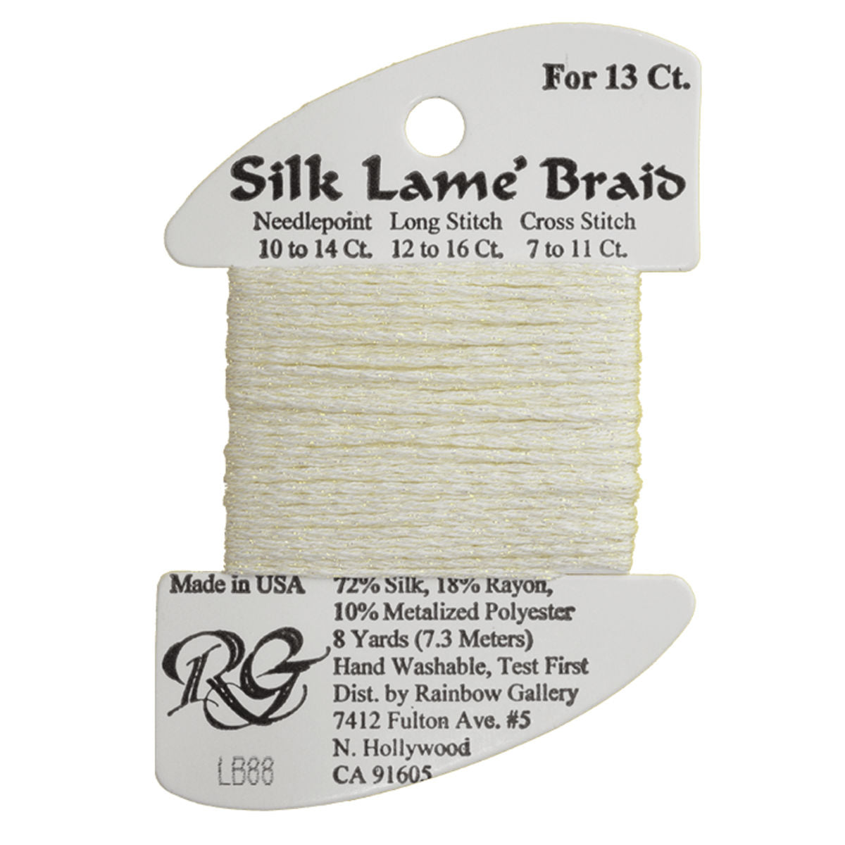 Silk Lame 13 - LB88 Lemon Lite