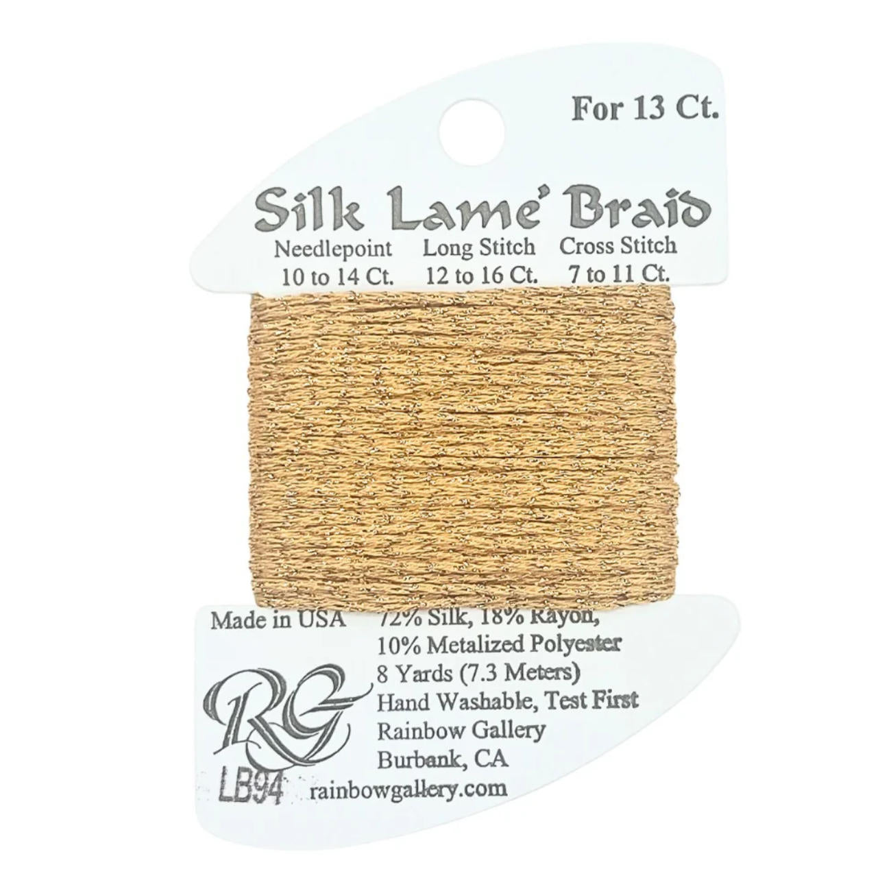 Silk Lame 13 - LB94 True Gold