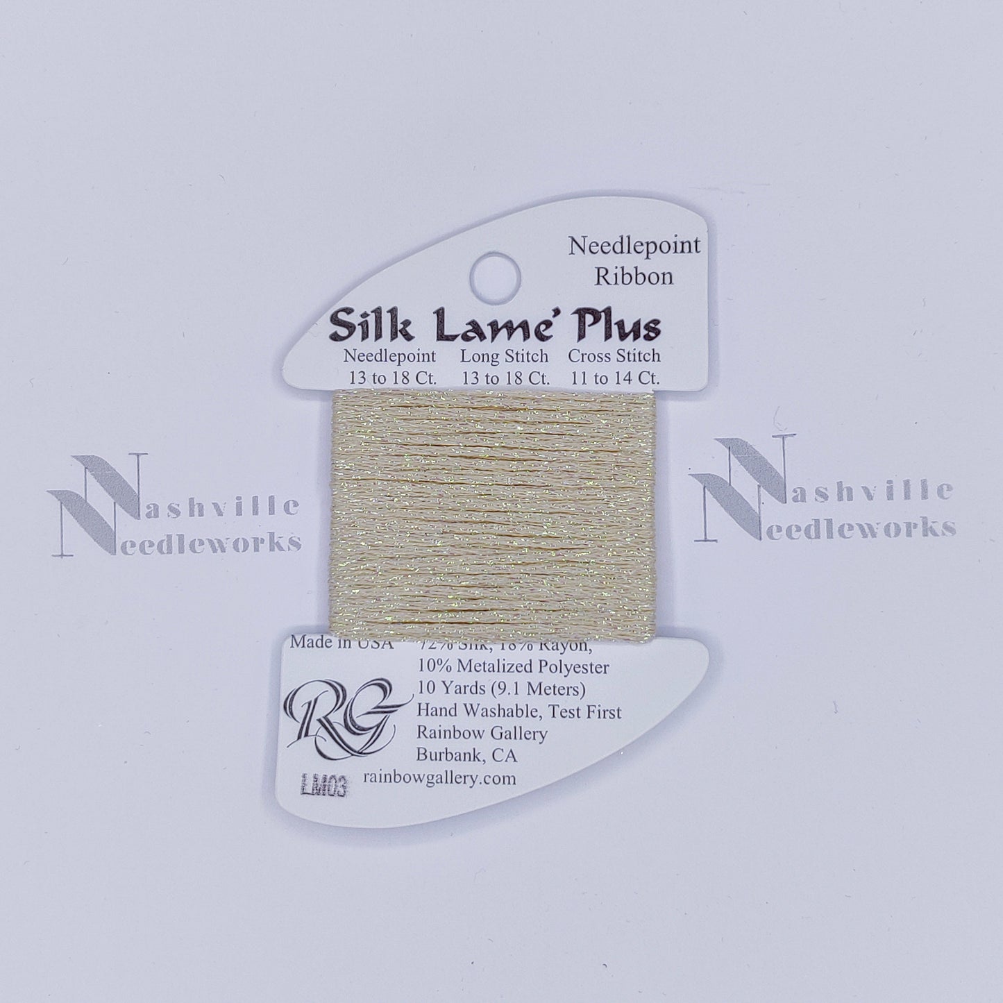 Silk Lame Plus LM03 Ecru