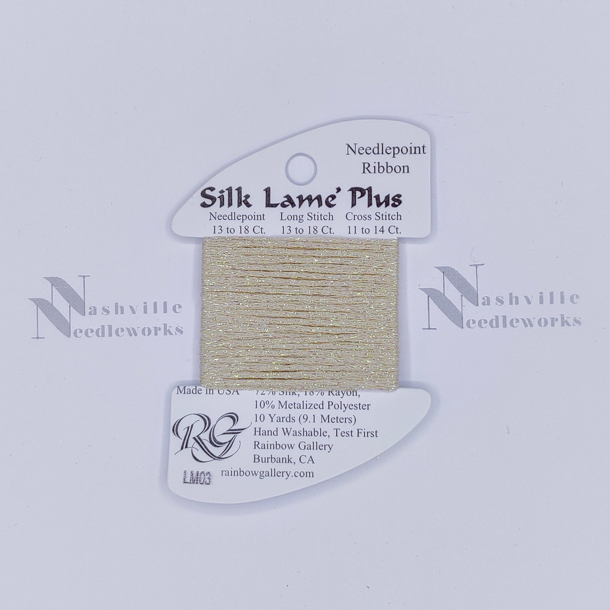Silk Lame Plus LM03 Ecru