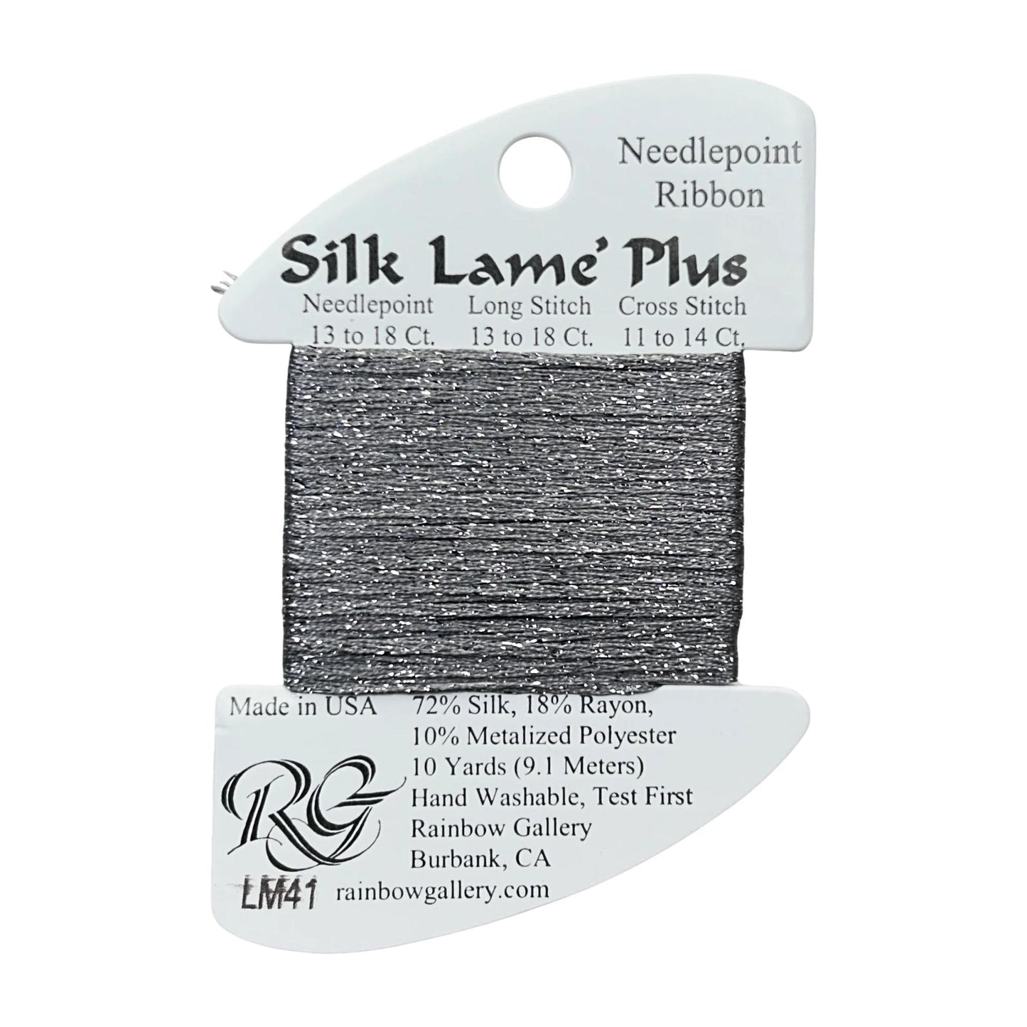 Silk Lame Plus LM41 Pewter