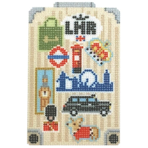 Bradley Needlepoint NTGKB190 Globe Trotter - London