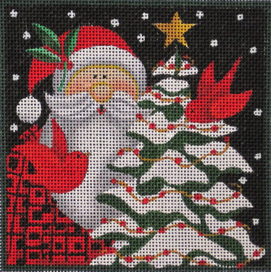 Woodland Santa - Cardinals (TS)
