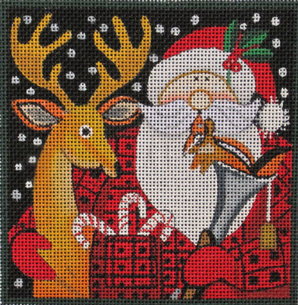 Woodland Santa - Animals (TS)