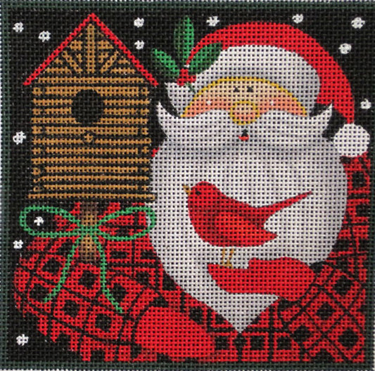 Woodland Santa - Birdhouse (TS)