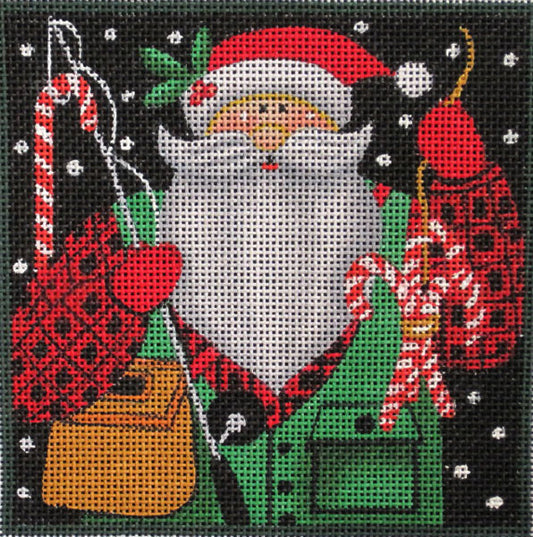 Woodland Santa - Fisherman