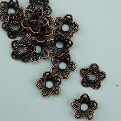 Bronze Filigree Flower