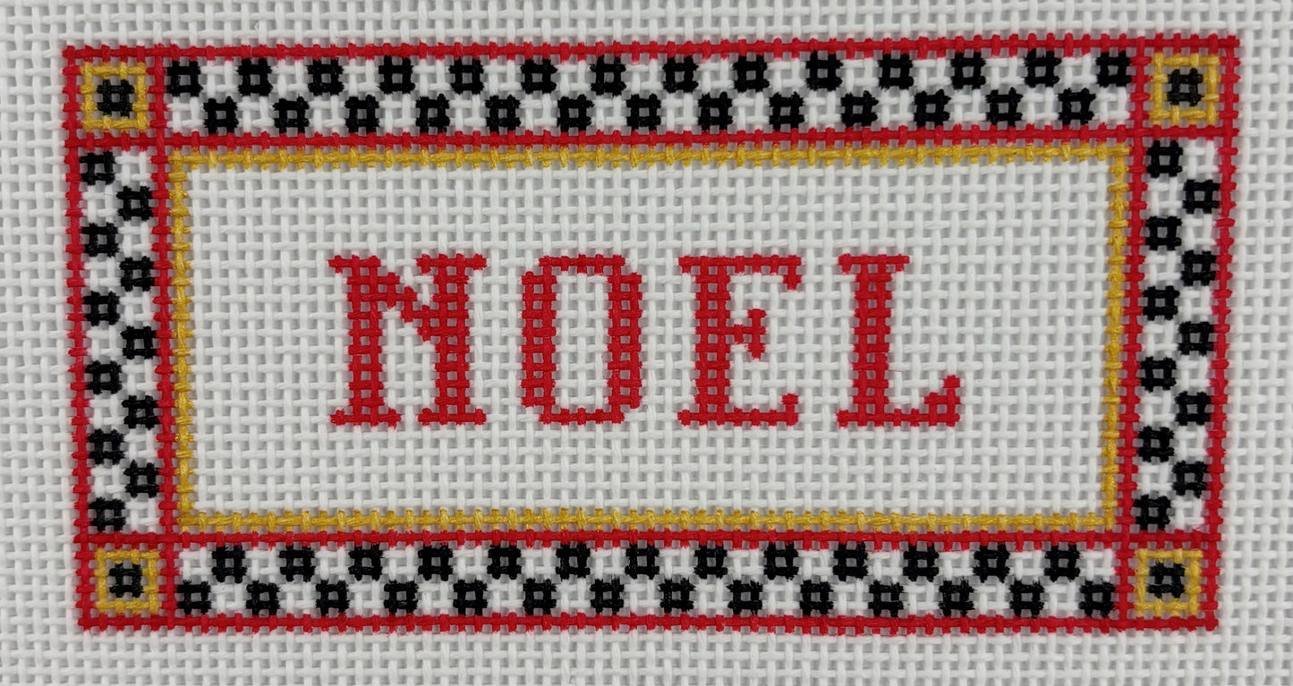Mopsey Designs Needlepoint
Checkered Noel
MD.GHN-58.03