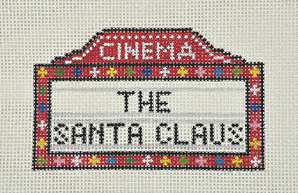 Needlepoint by Laura for Blue Water Designs BW2306NBL Marquee Jingle All the Way