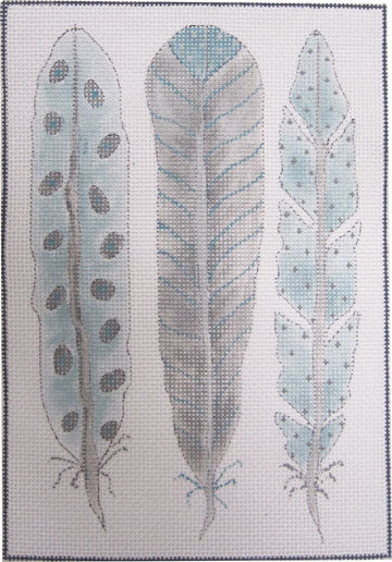A Feather Study - Blue / Grey NH-102A (TS)
