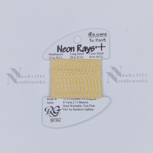 Neon Rays Plus- NP302 Glow Yellow