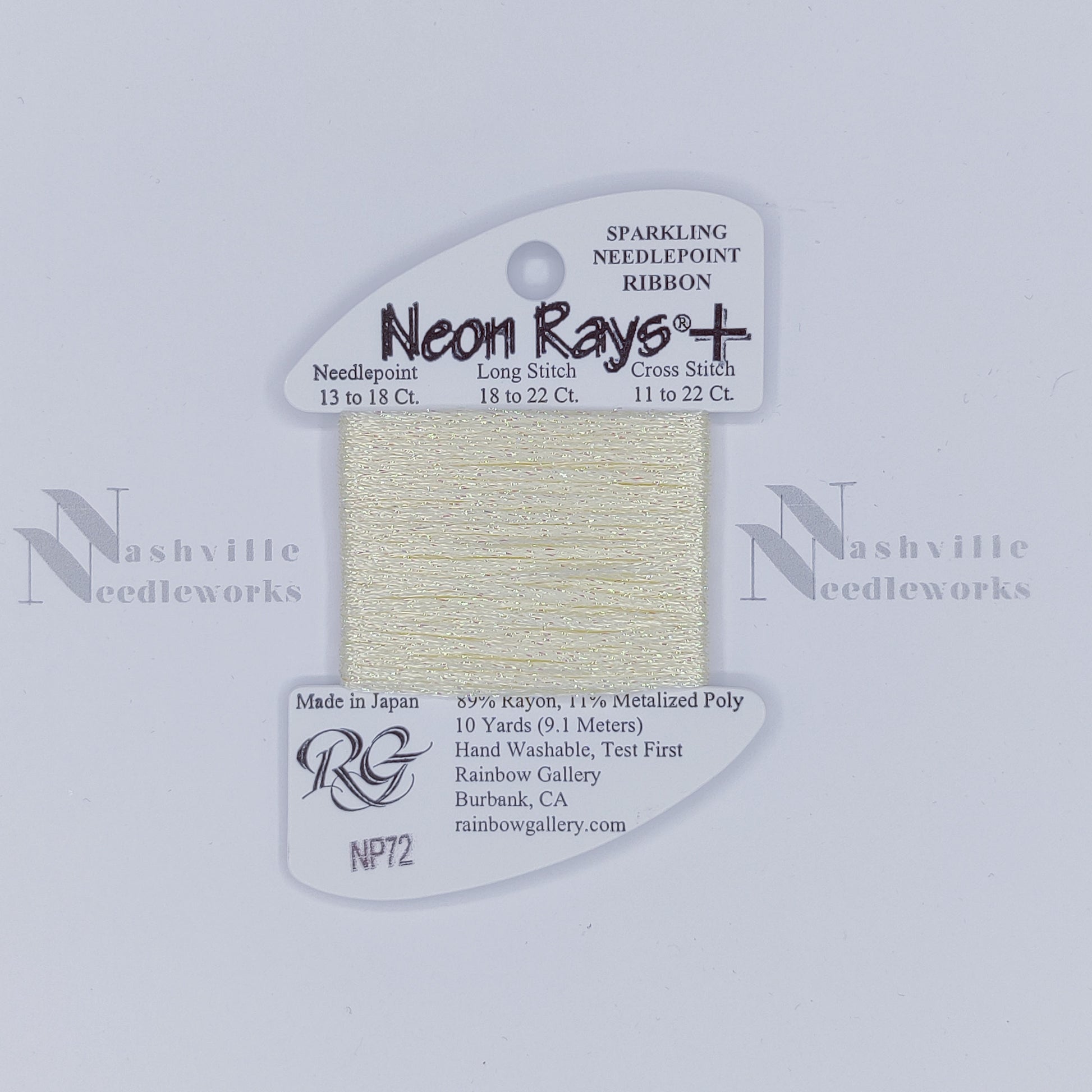 Neon Rays Plus- NP72 Pale Yellow
