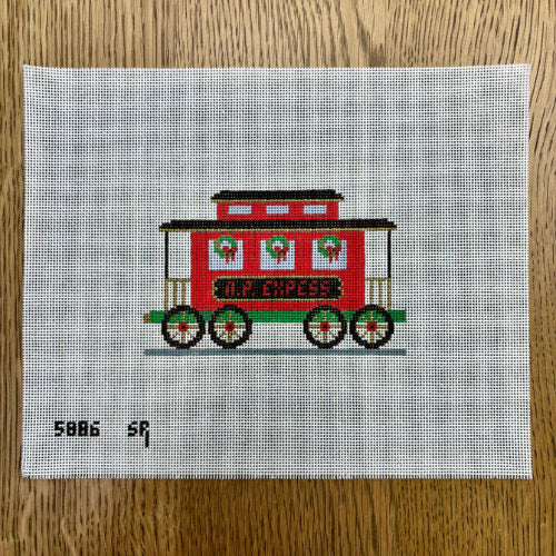 Susan Roberts Needlepoint Holdings 5886 NP Express Caboose