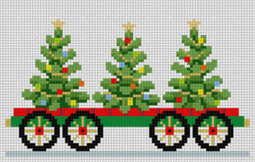 Susan Roberts Needlepoint Holdings 
5881 NP Express Flatbed Trees