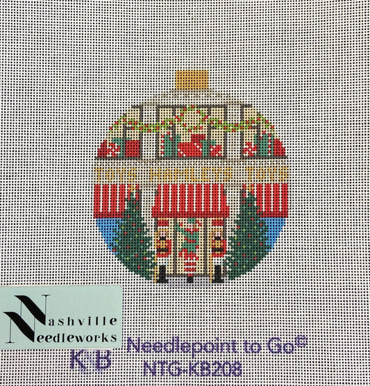 Bradley Needlepoint London Store Fronts-Hamley's NTG-KB208