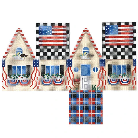 Bradley Needlepoint
Americana Cottage
NTG TS396