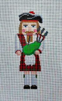 Susan Roberts Needlepoint Designs SR4304 Nutcracker Bagpiper