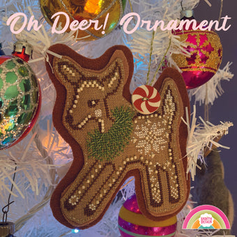 Oh Deer Gingerbread Cokie, Ardith Design chart