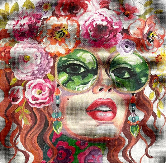 Colors of Praise Needlepoint PE254 Emerald Elegance