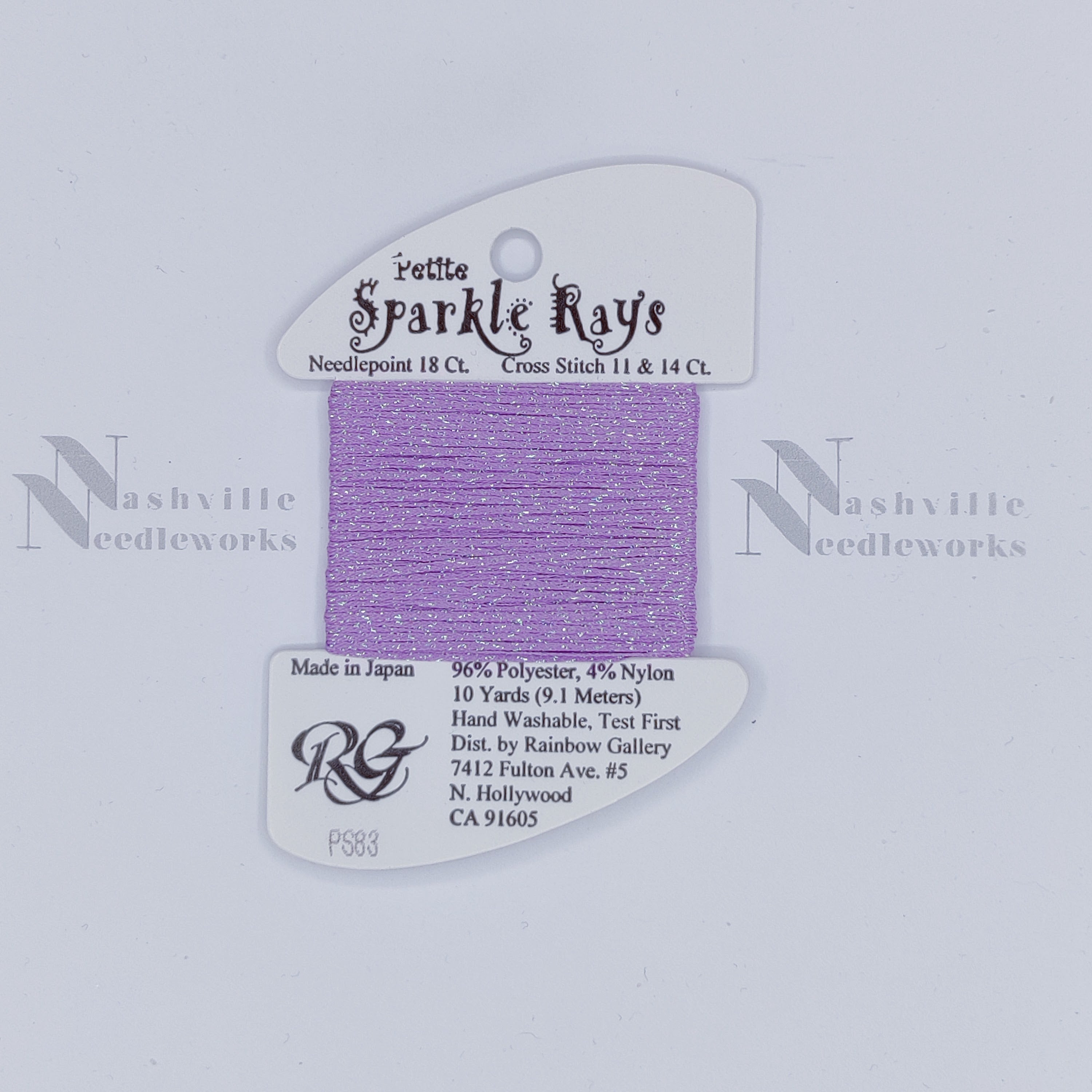 Ps83 Petite Sparkle Rays - PS83 African Violet – Nashville Needleworks