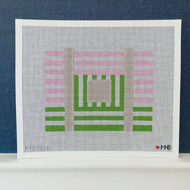 MULTI STRIPE TOTE (BLOSSOM STEM) (TS)