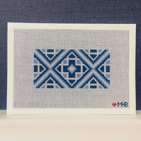 MEDALLION TILE 6X3 (BLUES) (TS)