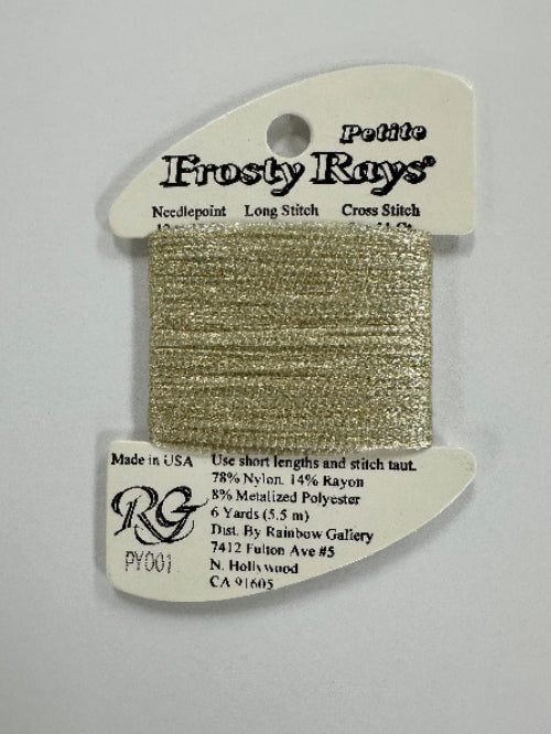 Petite Frosty Rays PY001 Pale Gold