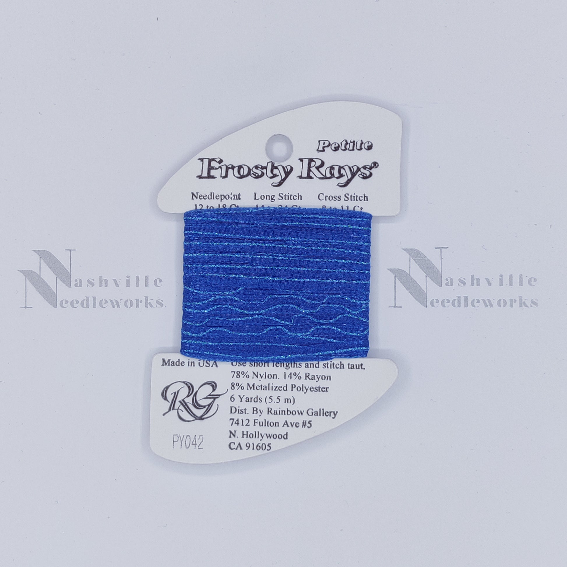 Petite Frosty Rays PY042 Dark Blue Gloss