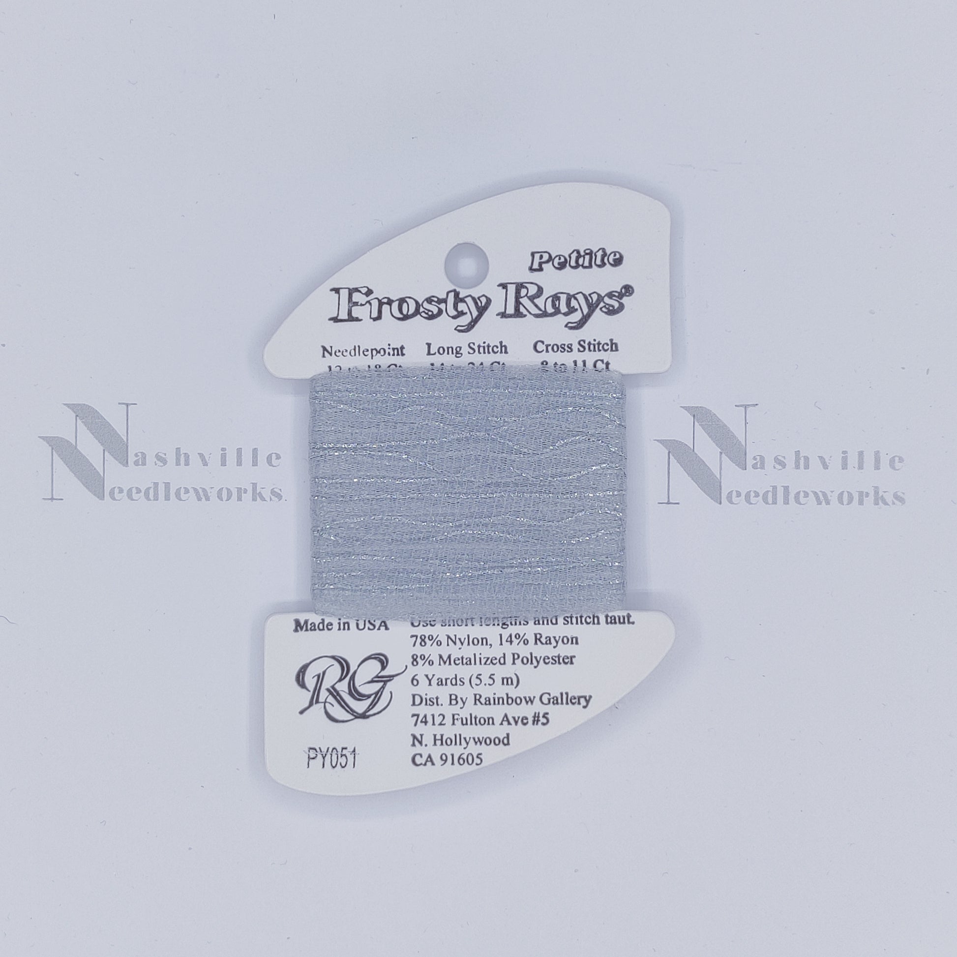Petite Frosty Rays PY051 Gray Blush Gloss