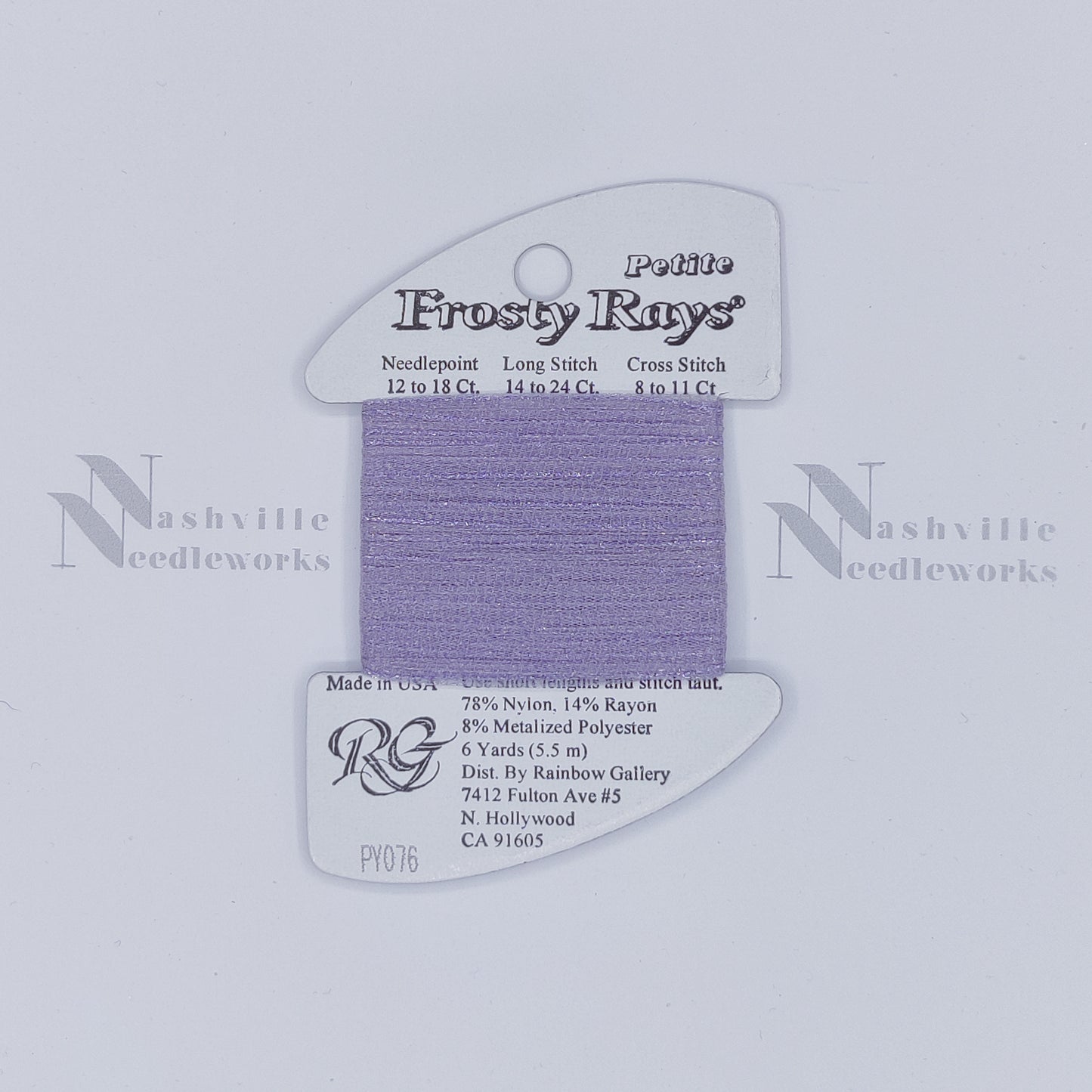 Petite Frosty Rays PY076 Violet Gloss