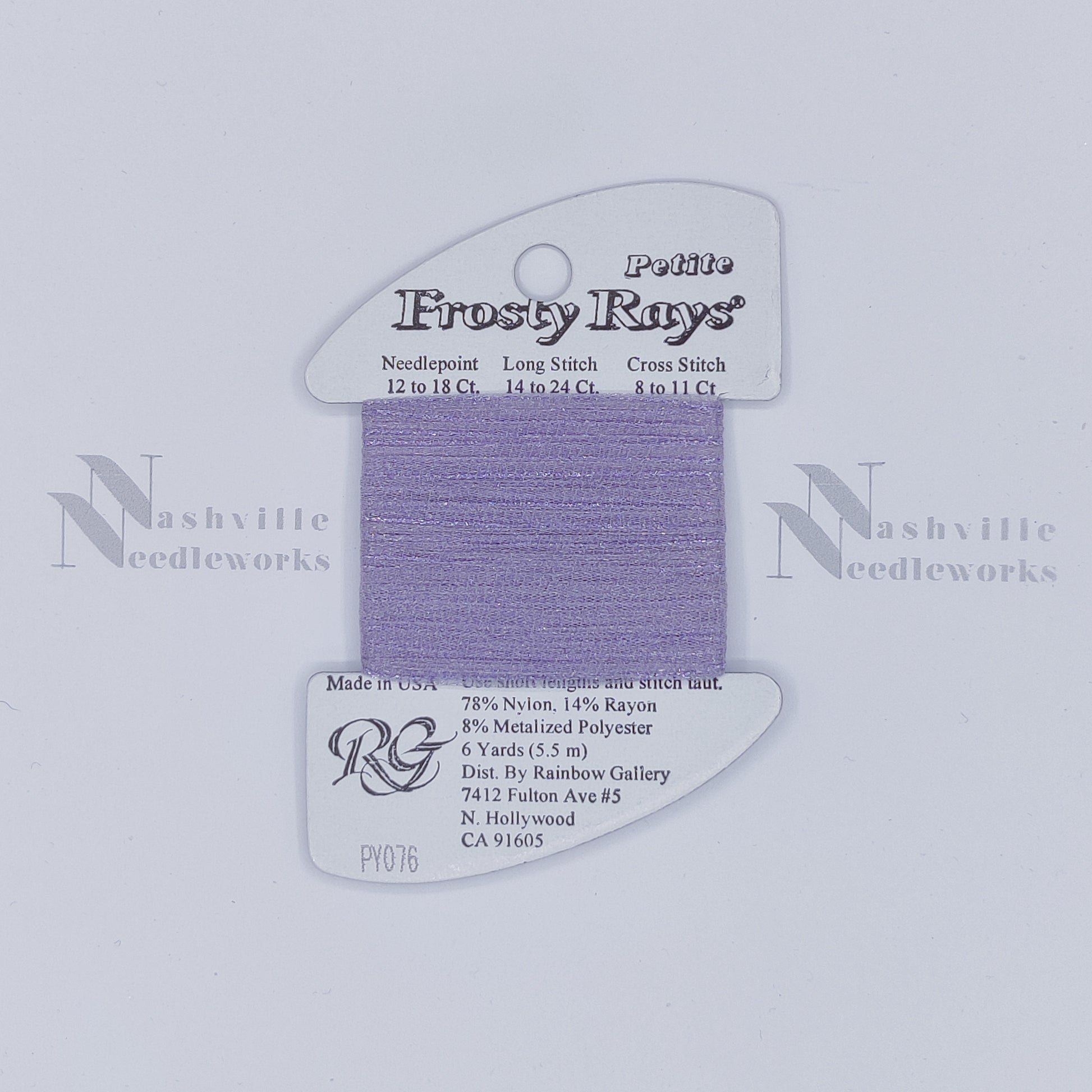 Petite Frosty Rays PY076 Violet Gloss
