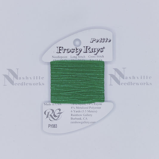 Petite Frosty Rays PY083 Med Xmas Green Gloss