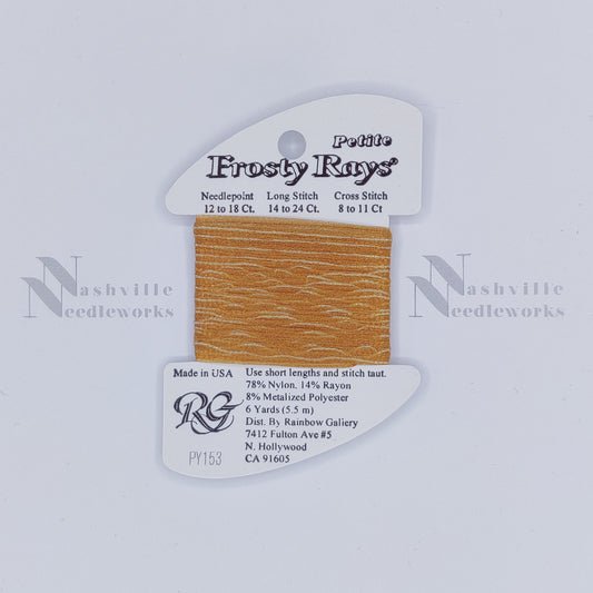 Petite Frosty Rays PY153 Old Gold Pearl