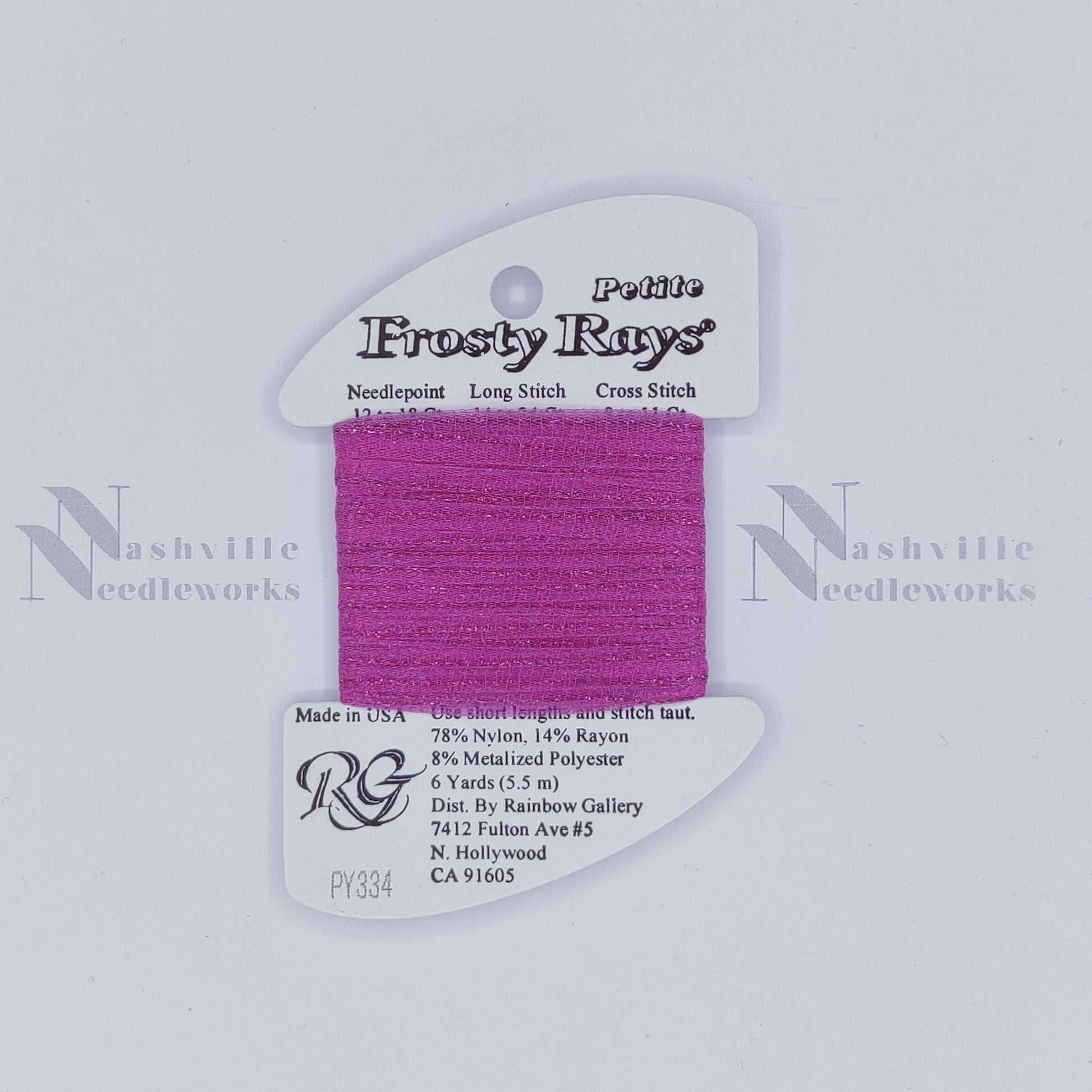 Petite Frosty Rays PY334 Rose Gloss